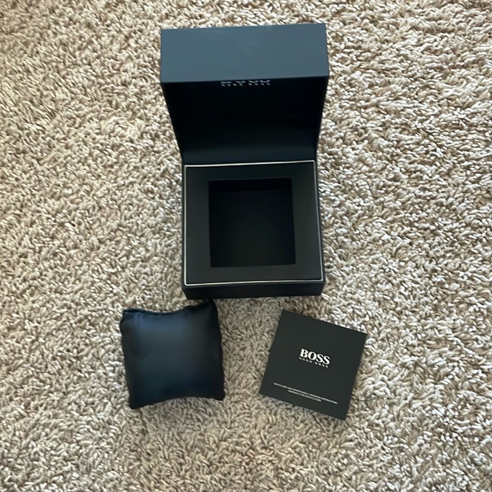 Hugo Boss empty watch box